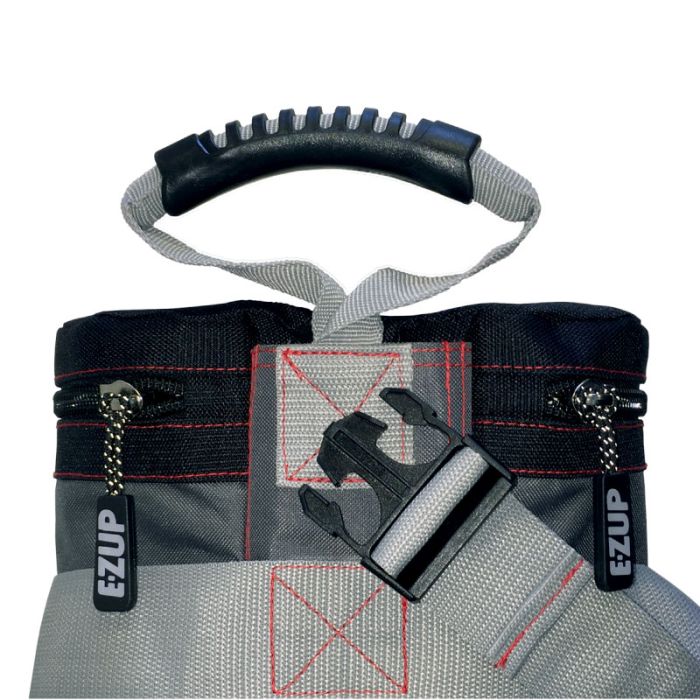 E-Z UP Delux jalkapaino 20 kg - hiekalla täytettävä 4 kpl setti