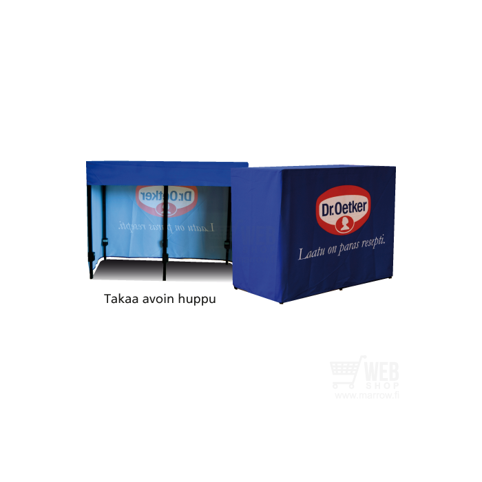 Instant Table - Large - brändätyllä pöytähupulla