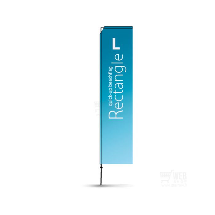 Quick-Up BeachFlag - Rectangle L