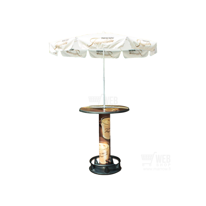 Quick-Up – Bar Table + parasol