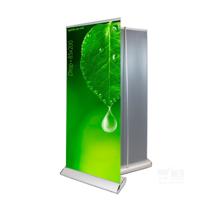 Quick-Up Roll - Drop 85x200 - roll-up teline