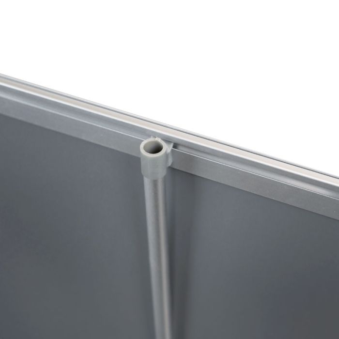 Quick-Up Roll - Drop 100x200 roll-up telineen tukitanko ja kuvavuodan lista
