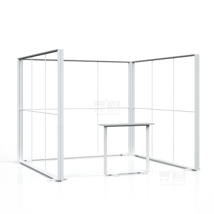 Quick-Up lightbox - Smart 3x3 U frame set