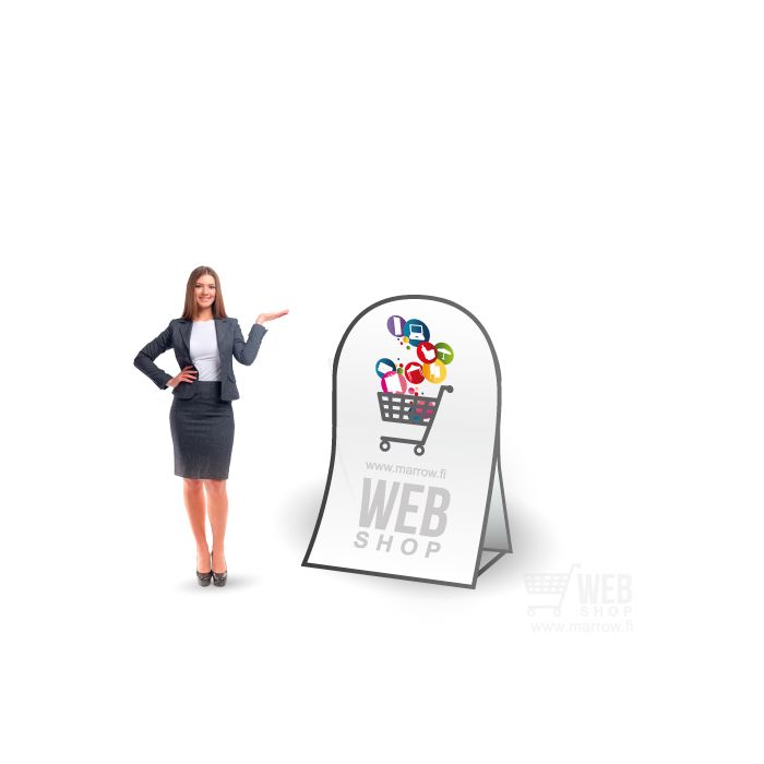 Vertical Pop-Up Banner - 100x150cm 
