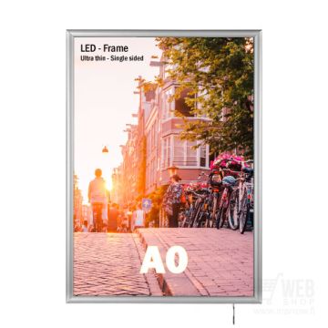 LED Frame A0 (841x1189 mm) - Ultra thin LED valokaappi