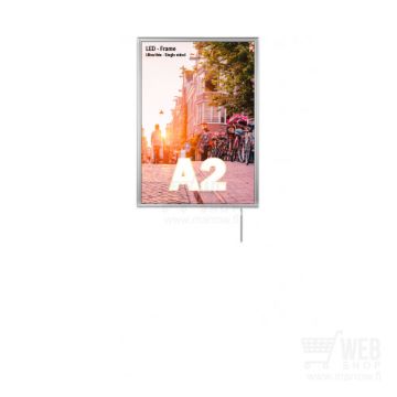 LED Frame A2 (420x597 mm) - Ultra thin LED-valokaappi