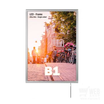 LED Frame B1 (700x1000 mm) - Ultra thin LED valokaappi