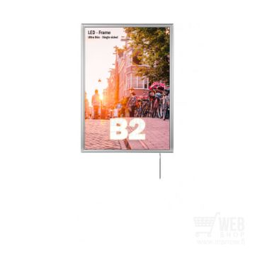 LED Frame B2 (500x700 mm) - Ultra thin LED valokaappi