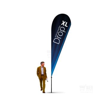Quick-Up BeachFlag - Drop XL - rantalippu