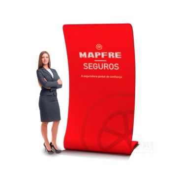 Quick-Up Banner - Tension Snake mainosteline