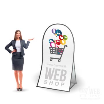 Vertical Pop-Up Banner - 100x200cm