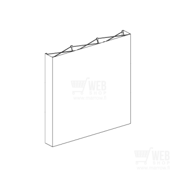 Quick-Up Wall - Textil 3x3 S kuvakangas vers2.0