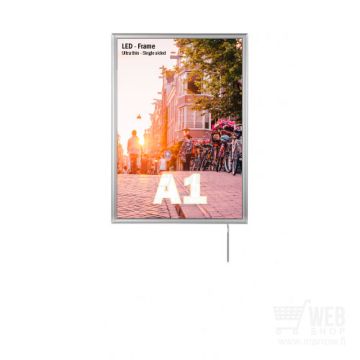 LED Frame A1 (595x841 mm) - Ultra thin Led valokaappi