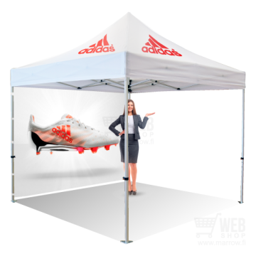 Mainospainettu Quick-Up Gazebo - Classic pop-up teltta.