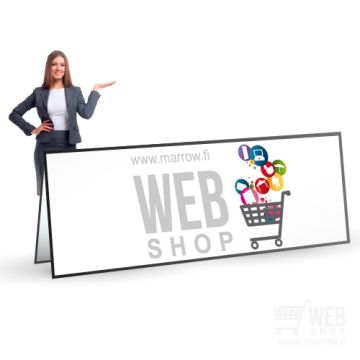 Rectangular Pop-Up Banner - 300x100cm