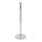 Quick-Up Rope Barrier - Royal Post - Chrome - rajaustolppa