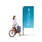 Quick-Up BeachFlag - Rectangle S - rantalippu