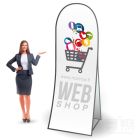 Vertical Pop-Up Banner - 100x300 cm