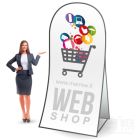 Vertical Pop-Up Banner - 150x300cm