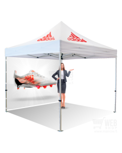 Mainospainettu Quick-Up Gazebo - Classic pop-up teltta.