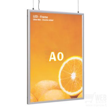 LED Frame A0  (841x1189 mm) Double-sided  - Ultra thin