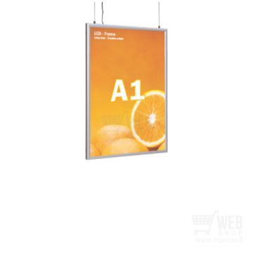 LED Frame A1  (594x841 mm) Double-sided  - Ultra thin