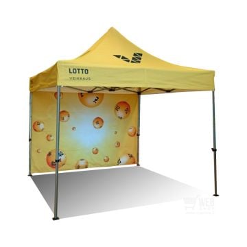 Mainosteltta Premium 3x3 m - Brändätty Pop-up teltta.
