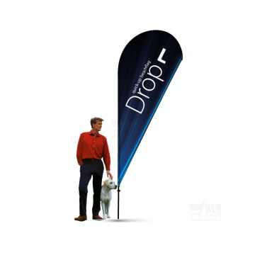 Quick-Up BeachFlag - Drop L - rantalippu