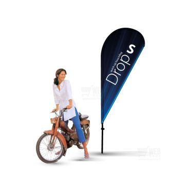 Quick-Up BeachFlag - Drop S - rantalippu