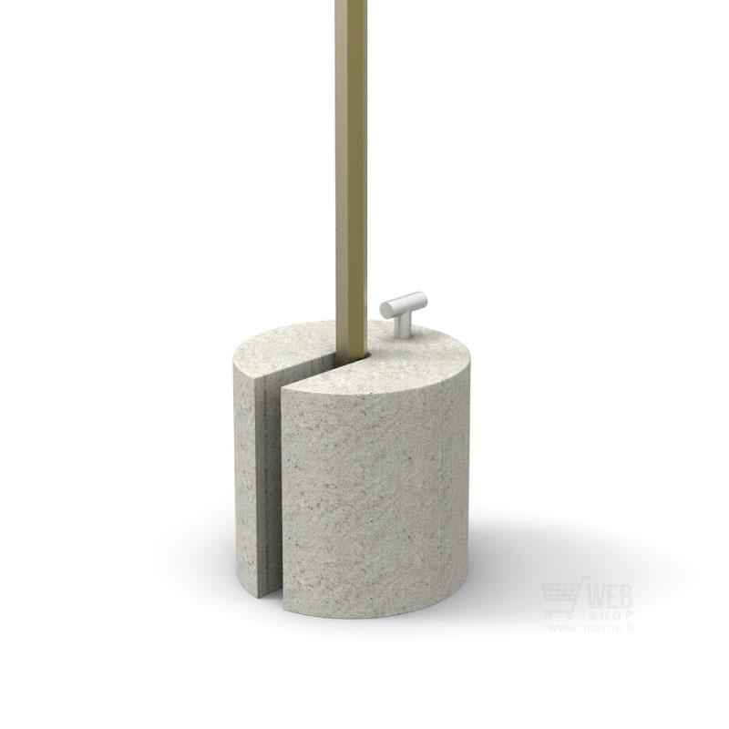 Jalkapaino 16 kg betoni